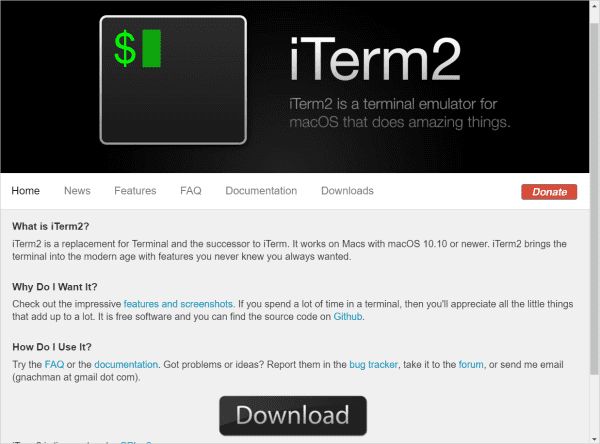 iterm2 website